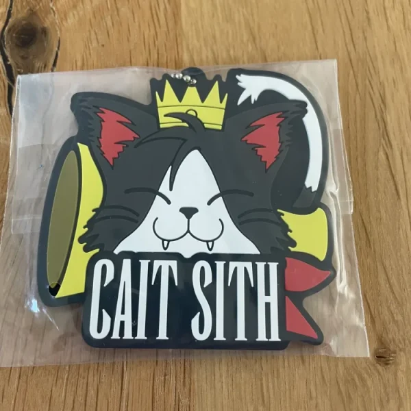 Final Fantasy - Porte Clés Caoutchouc Cait Sith 7 cm