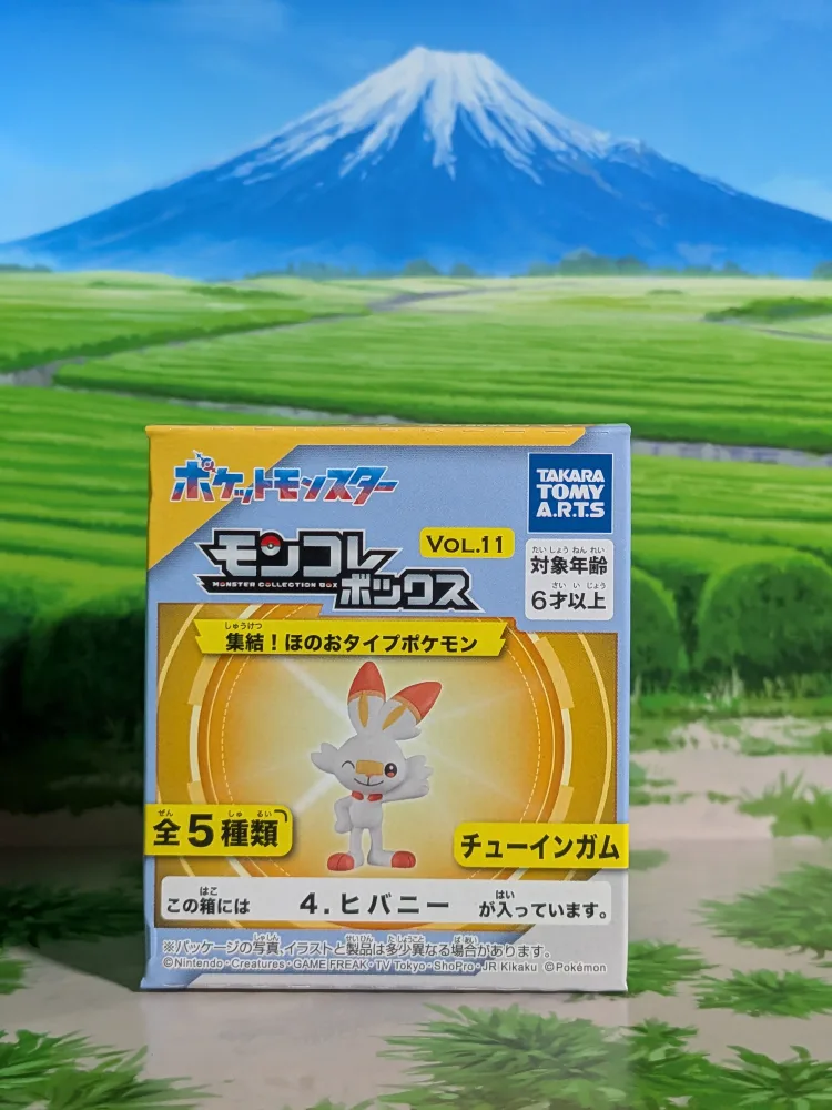 Takara Tomy Arts Moncolle Box Vol.11 - Flambino | Scorbunny | Hibany (~5cm)