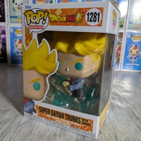 Funko pop Dragon Ball Super #1281 - Super Saiyan Trunks with Sword