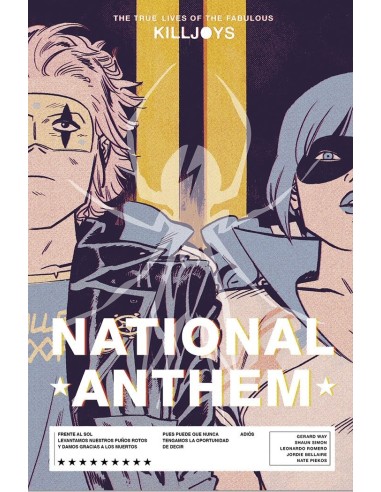 THE TRUE LIVES OF THE FABULOUS KILLJOYS 2 NATIONAL ANTHEM