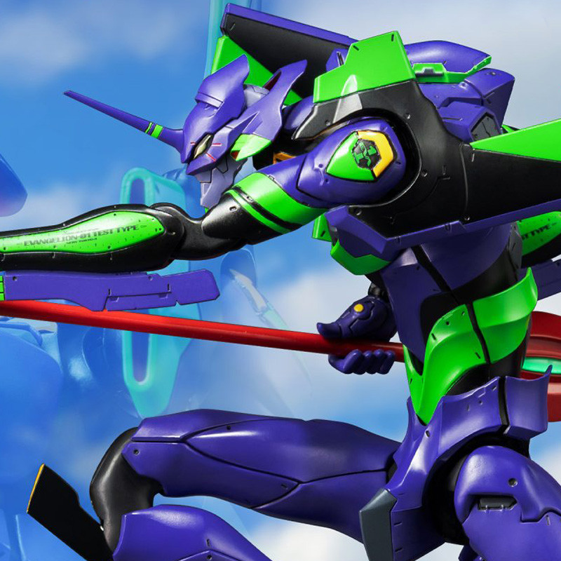 EVANGELION New Theatrical Edition Figurine ROBO-DOU Evangelion Test Type-01 Final Battle Version ThreeZero