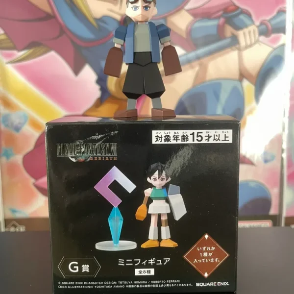 Final Fantasy VII Rebirth – Mini Figure Cid Highwind Hatsubai Kinen Kuji G Prize 5.5cm Square Enix