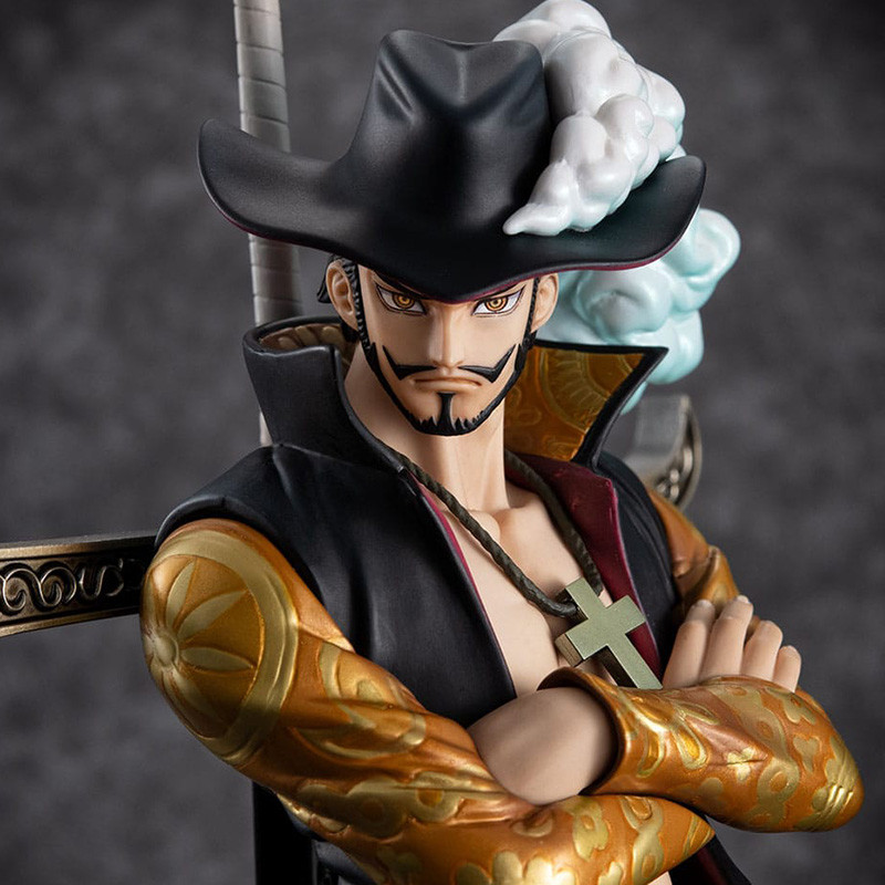 ONE PIECE Figurine Hawk Eye Dracule Mihawk Ver. R P.O.P. SA-Maximum Megahouse