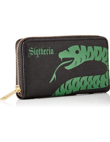 Cartera Cremallera Harry Potter Slytherin