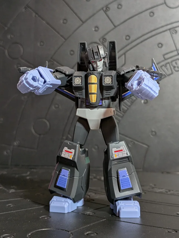 Blokees - Transformers Galaxy Version 01 - Skywarp (~10-12cm)