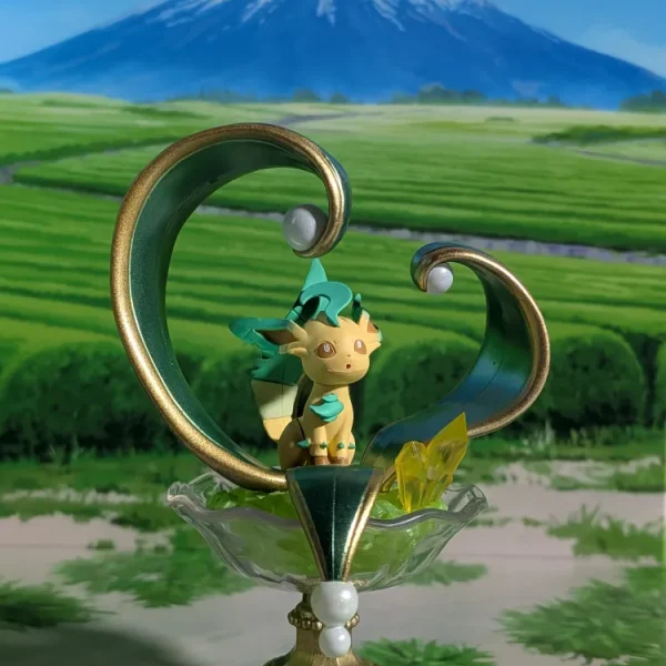 Re-Ment Pokémon - Phyllali / Leafeon - Gemstone Shining Miracle