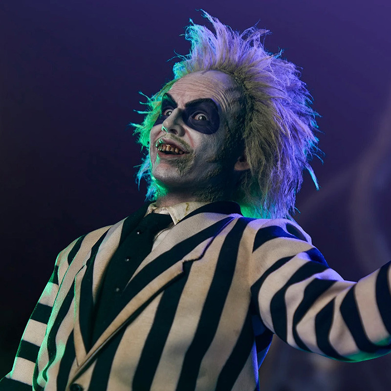 BEETLEJUICE Statue Beetlejuice Premium Format Figure Sideshow