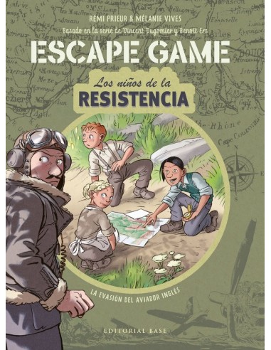 NIÑOS DE LA RESISTENCIA LA EVASION DEL AVIADOR ESCAPE GAME LA EVASION DEL AVIADOR INGLES