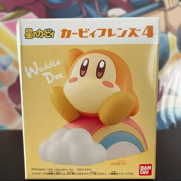 Kirby – Waddle Dee Rainbow Kirby Friends 4 Figure 6.5 cm Bandai