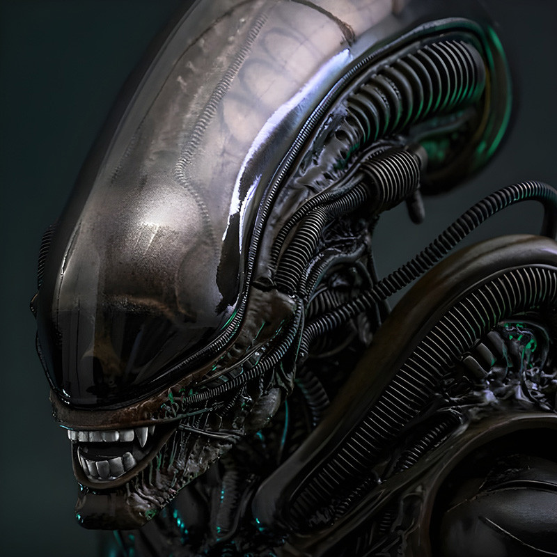 ALIEN Figurine Movie Masterpiece Alien Big Chap Hot Toys