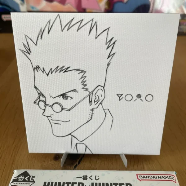 Hunter x Hunter – Tableau Canvas Board Leorio Paradinight Ichiban Kuji Day of Departure Lot E 11 cm