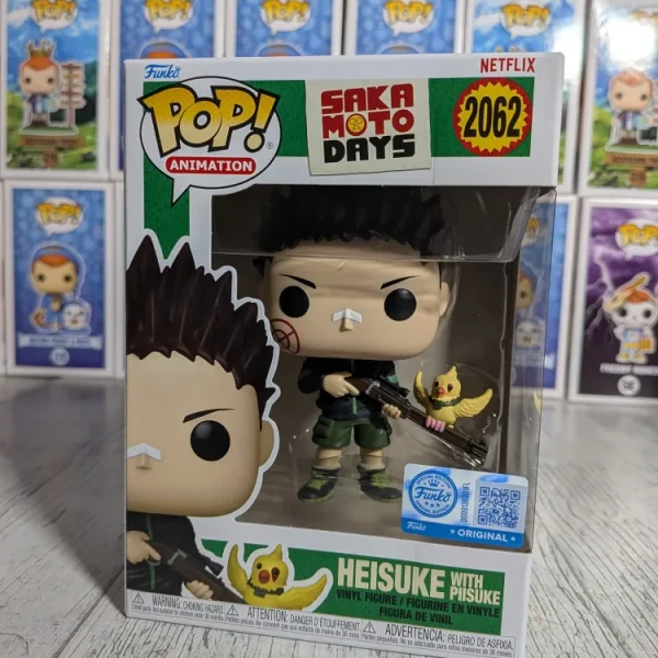 Funko pop Sakamoto Days #2062 - Heisuke with Piisuke