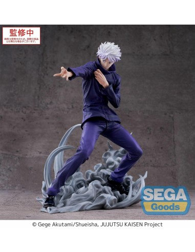 SATORU GOJO HOLLOW PURPLE VERSION FIGURA 21 CM JUJUTSU KAISEN LUMINASTA