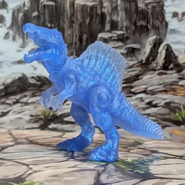 Blokees - Jurassic World Terraventure Ts01 - Spinosaurus (Translucent Blue) (~9cm)