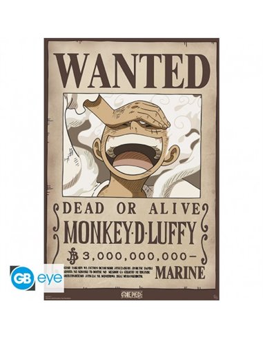 ONE PIECE - Póster Maxi 91,5x61 - Se busca Luffy Wano