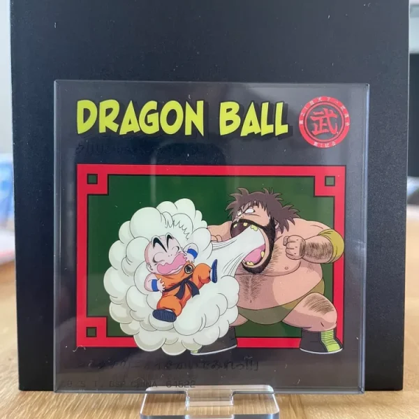 Dragon Ball - Krillin & Bacterian Acrylic Stand 7 cm - Ichiban Kuji Dragon History (Lot E)