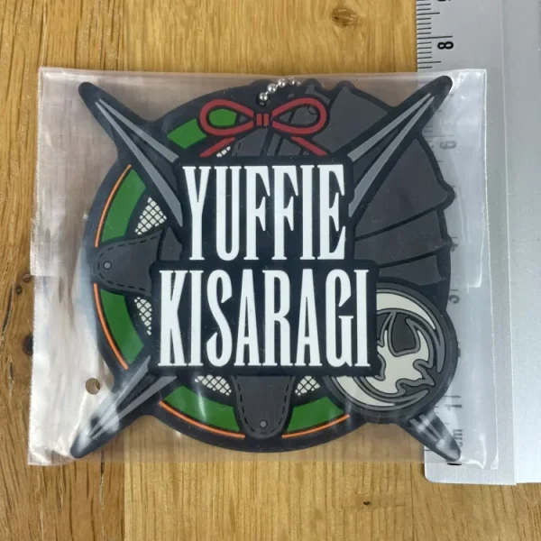 Final Fantasy VII Rebirth – Porte-clés Yuffie Kisaragi Rubber Keychain 7 cm Hatsubai Kinen Kuji (Lot F)
