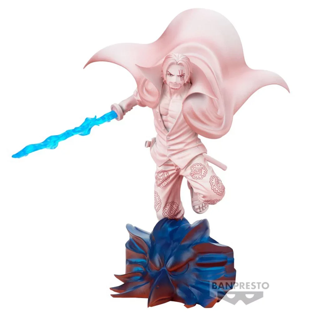 One Piece – Figurine Shanks Senko Zekkei Film Red 11 cm Banpresto