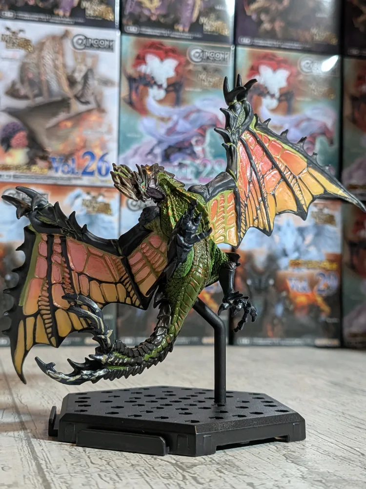 Capcom Figure Builder - CFB The Best Vol. 22-24 - Monster Hunter Rise Sunbreak - Astalos | Raizex - (~10cm)