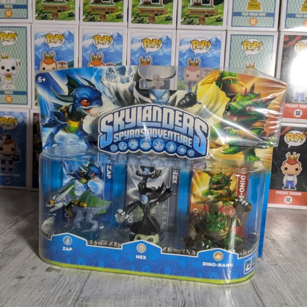 Skylanders Spyro's Adventure - Triple Pack (Zap / Hex / Dino-Rang)