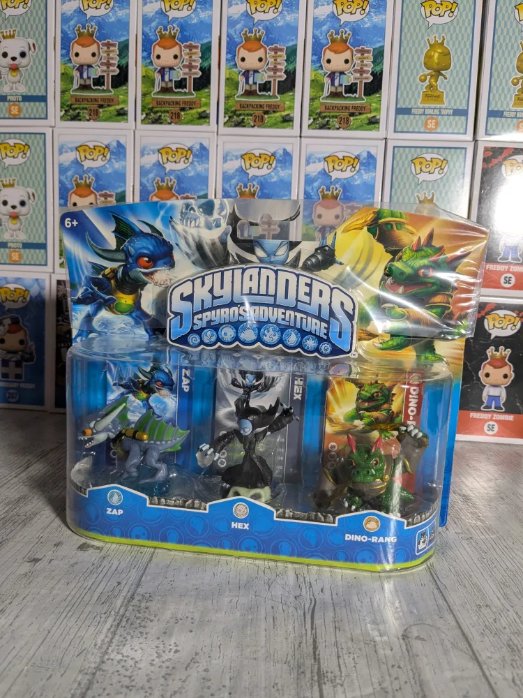 Skylanders Spyro's Adventure - Triple Pack (Zap / Hex / Dino-Rang)