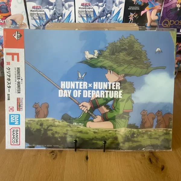 Hunter x Hunter - A3 cardboard poster Gon Freecs - Ichiban Kuji Day of Departure (Lot F)