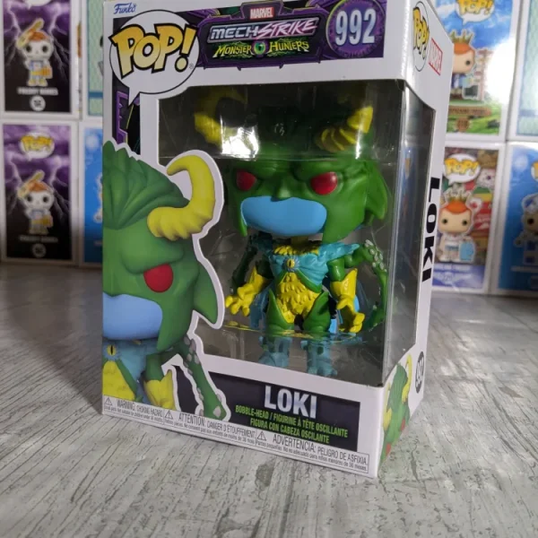 Funko pop Marvel MechStrike Monster Hunters #992 - Loki