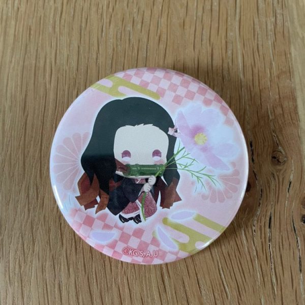 Demon Slayer – Badge Nezuko Kamado Flower Ver. vol.1 Banpresto
