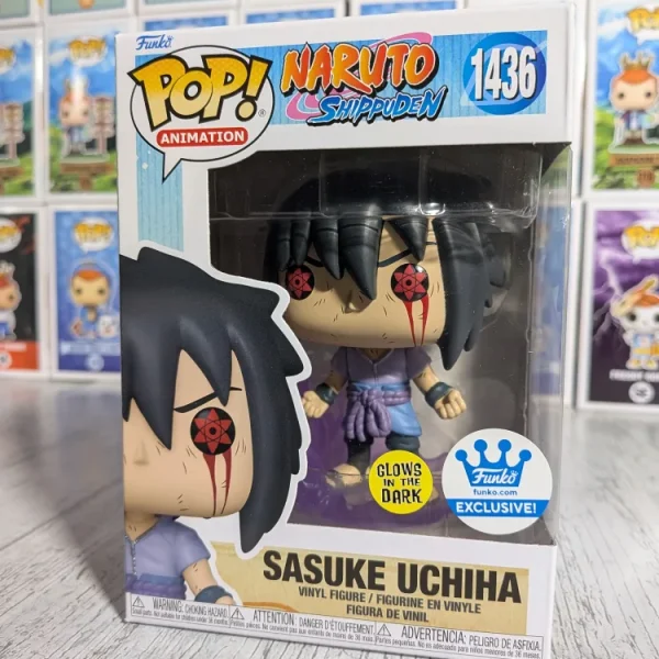 Funko pop Naruto Shippuden #1436 - Sasuke Uchiha (Glow)