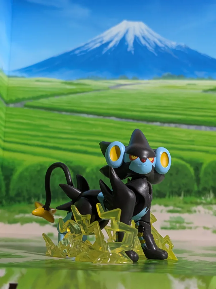 SHODO Pokémon 6 - Luxray | Luxray (Figurine + Accessoire)