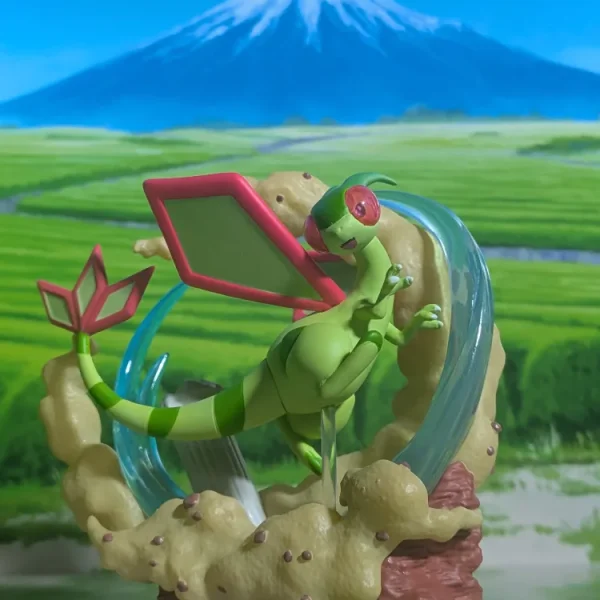 Re-Ment Pokémon Circular Diorama Collection 2 - Libégon | Flygon (~10cm)