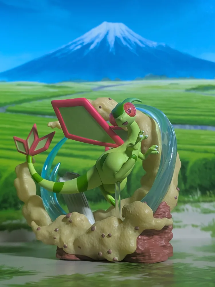 Re-Ment Pokémon Circular Diorama Collection 2 - Libégon | Flygon (~10cm)