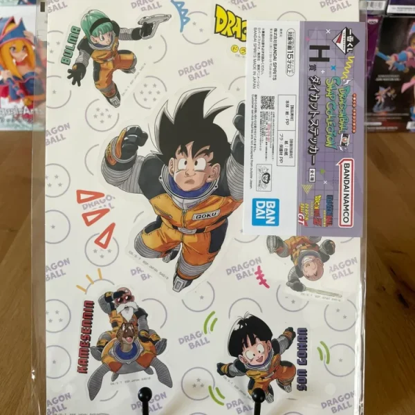 Dragon Ball - Stickers Goku & Co 29,7x21 cm - Ichiban Kuji Dragonball Snap Collection (Lot H)