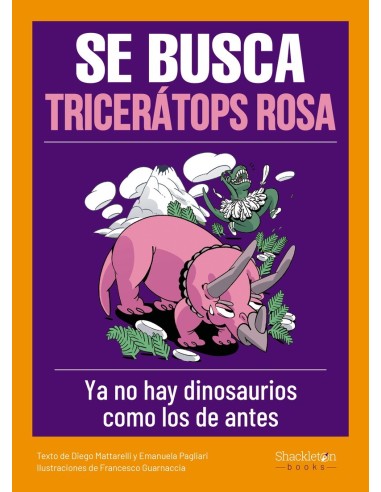 SE BUSCA TRICERÁTOPS ROSA