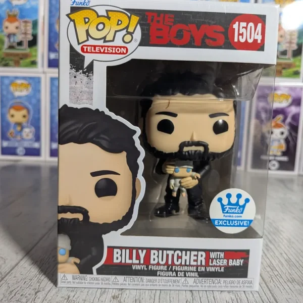 Funko pop The Boys #1504 - Billy Butcher with Laser Baby (NMG)