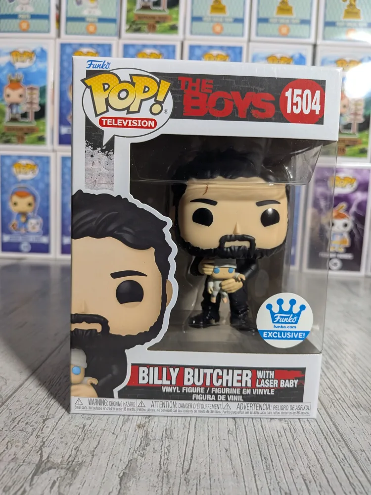 Funko pop The Boys #1504 - Billy Butcher with Laser Baby (NMG)