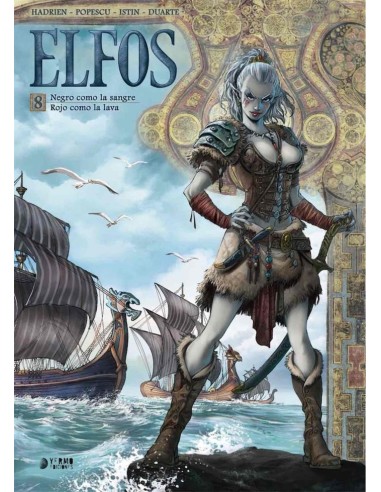 ELFOS 08. NEGRO COMO LA SANGRE/ ROJO COMO LA LAVA