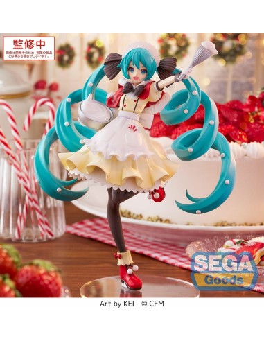 HATSUNE MIKU CHRISTMAS 2025 VERSION FIGURA 20 CM HATSUNE MIKU SERIES LUMINASTA