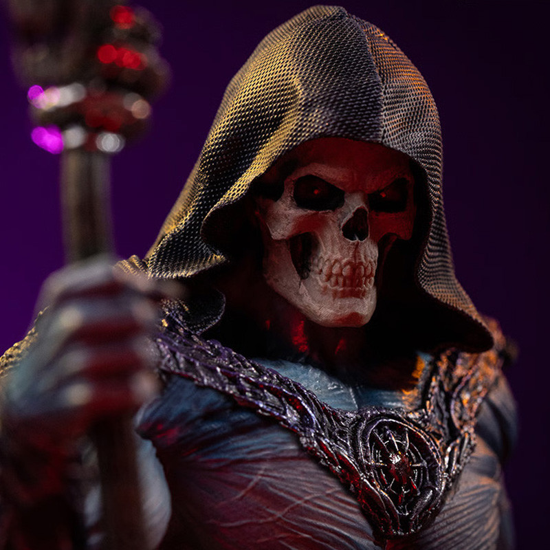 MAITRES DE L'UNIVERS Statue Skeletor Art Scale Iron Studios