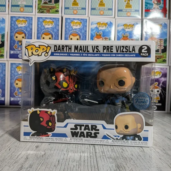Funko pop Star Wars - Darth Maul vs Pre Vizsla