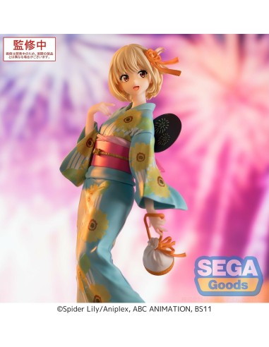 CHISATO NISHIKIGI FESTIVAL IN YUKATA FIGURA 19 CM LYCORIS RECOIL LUMINASTA