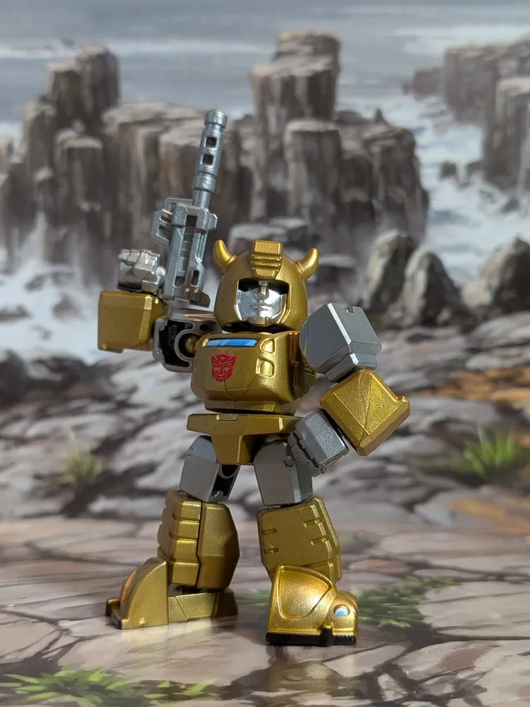 Blokees - Transformers Galaxy Shining (DV01) - Brilliant Bumblebee (~4-6cm)