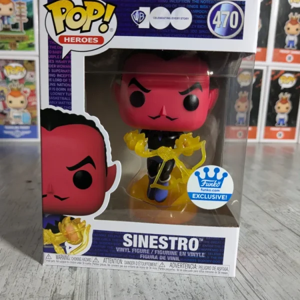 Funko pop Heroes Warner 100 #470 - Sinestro
