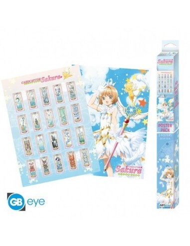 CARDCAPTOR SAKURA - Set 2 Chibi Posters Artworks (52x38)