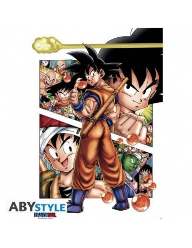 DRAGON BALL - Póster "La historia de DB / Son Goku" (91,5 x 61)
