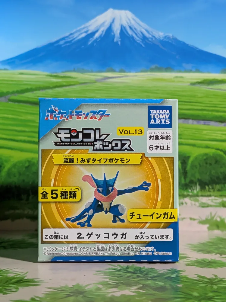 Takara Tomy Arts Moncolle Box Vol.13 - Amphinobi | Greninja | Gekkouga (~5cm)