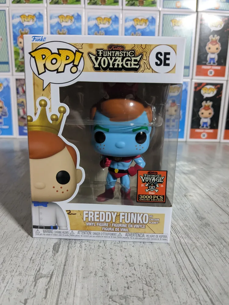 Funko pop SE : Freddy Funko as Captain Planet (3000PCS)