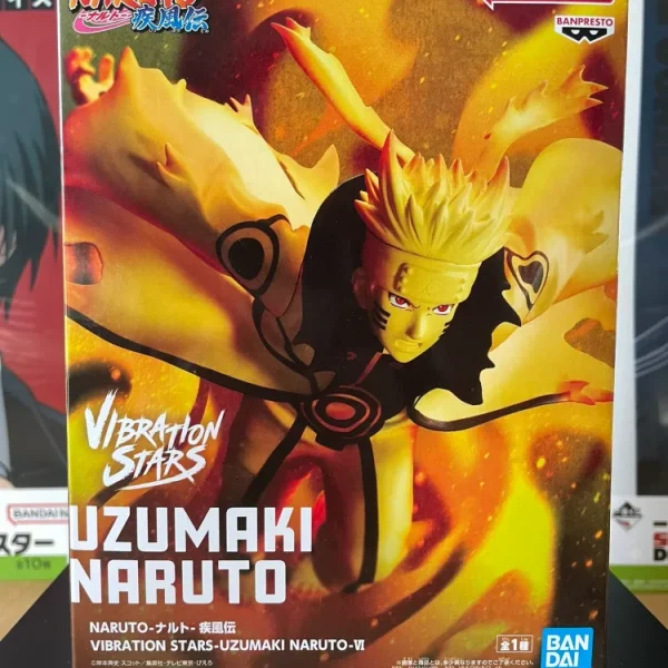 Naruto Shippuden – Figurine Uzumaki Naruto Vibration Stars VI 17cm Banpresto