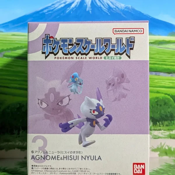 Pokémon Scale World Hisui - Créfadet & Farfuret (Forme de Hisui) | Azelf & Hisuian Sneasel (Neuf)