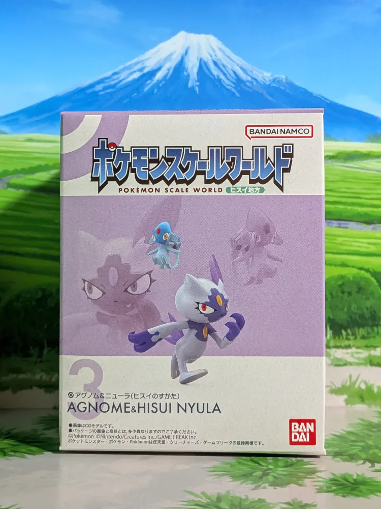 Pokémon Scale World Hisui - Créfadet & Farfuret (Forme de Hisui) | Azelf & Hisuian Sneasel (Neuf)